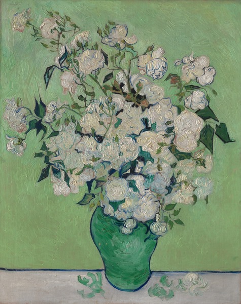 Roses   van Gogh Print
