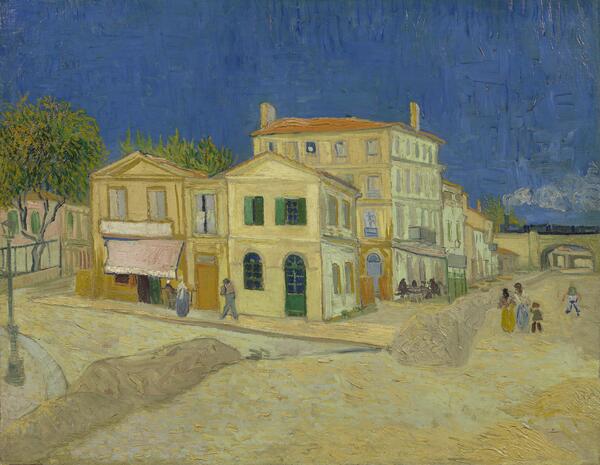 Vincent van Gogh   The yellow house Print