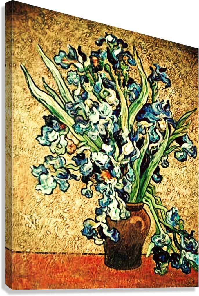 flowers Van Gogh oil painting  Canvas Print