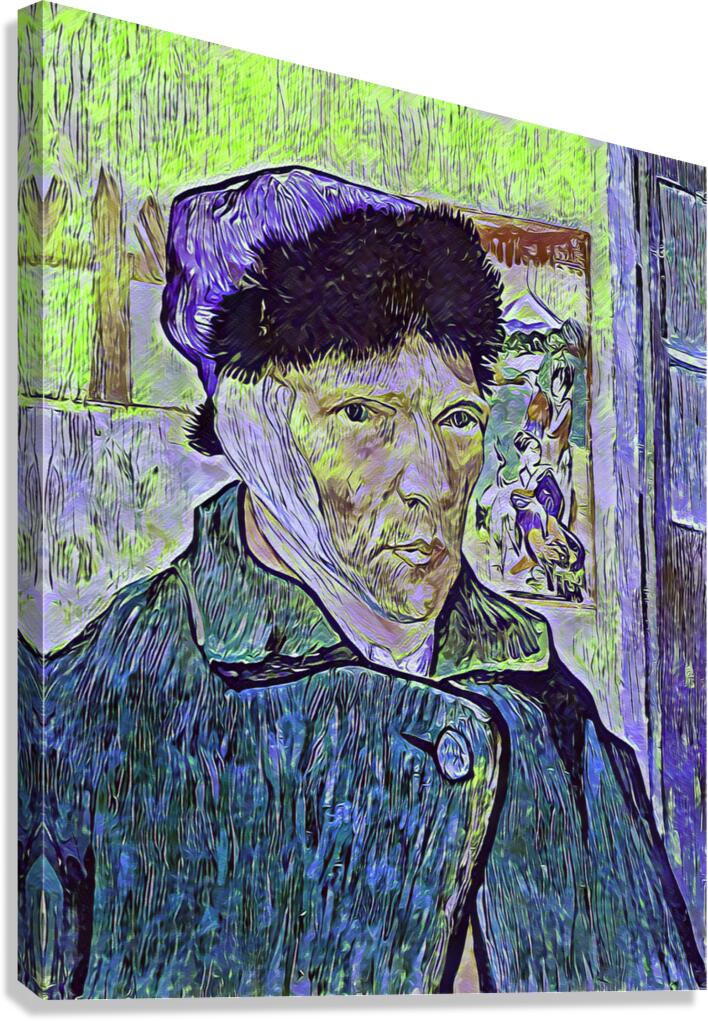 Self Portrait with Bandaged Ear 7  Canvas Print