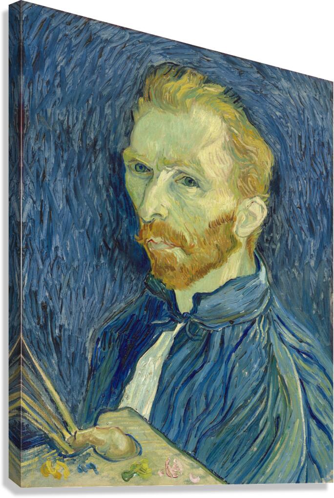 Vincent van Gogh Self Portrait 1889  Canvas Print