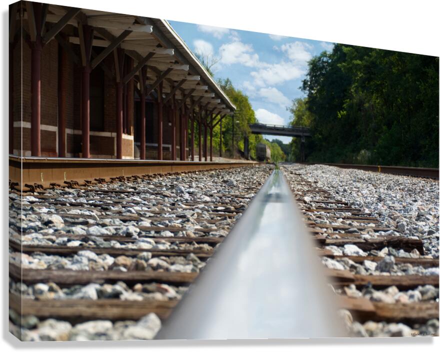 tracksboro3 Canvas Print