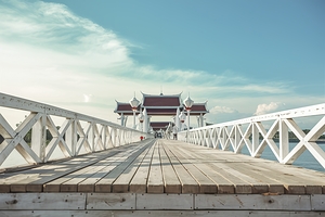 Asadang Bridge at Sichang Island in Chonburi Thai 1722606614.4985