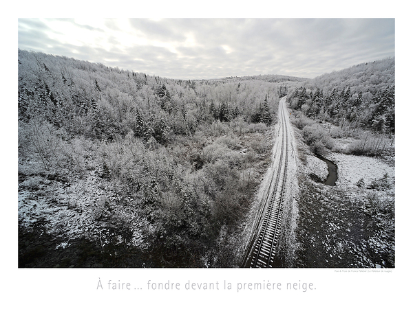 LA VOIE GLACEE Print