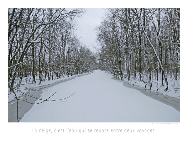DU CIEL A LA MER Print