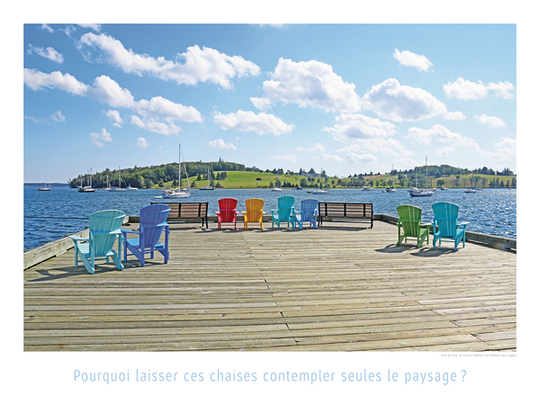 SUR LE QUAI Print
