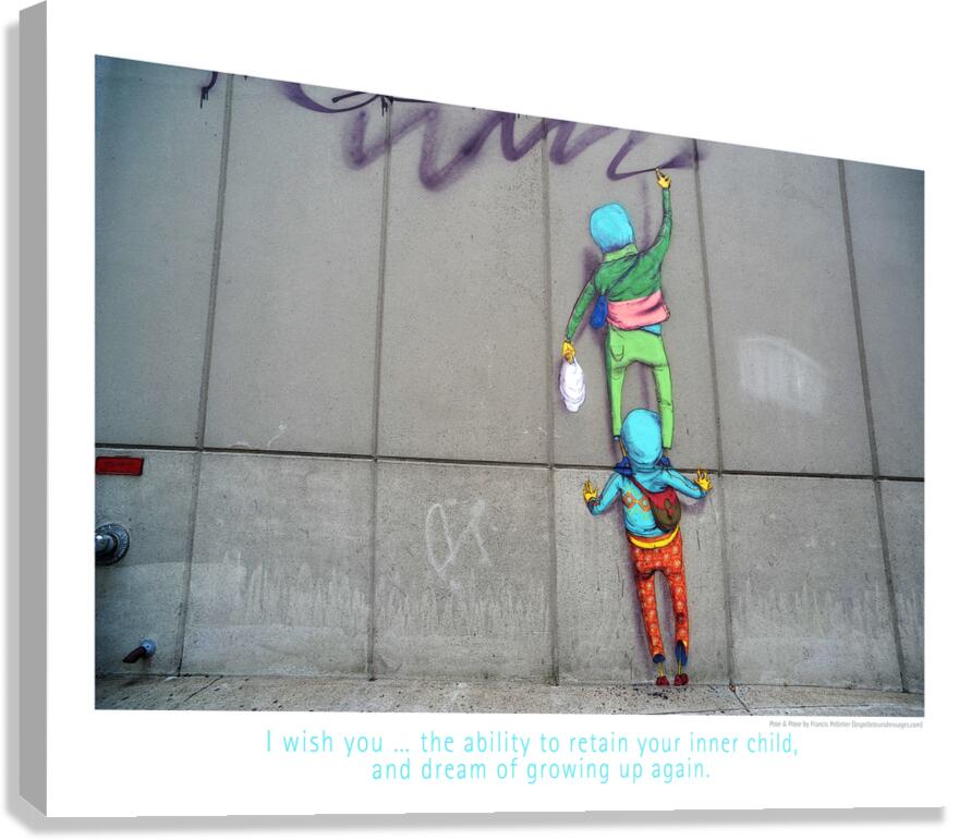 THE LITTLE GIANTS Canvas Print