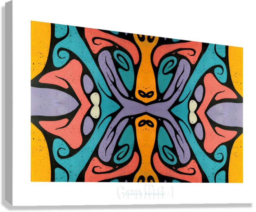 GRAFFITI 4 Canvas Print