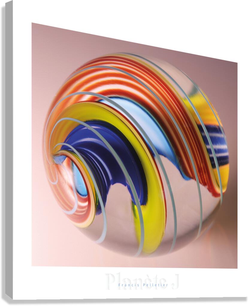 PLANETE J Canvas Print