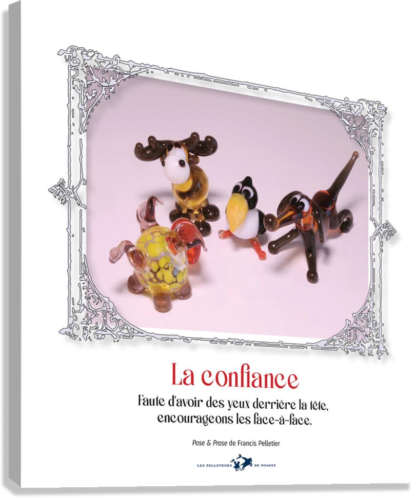 LA CONFIANCE Canvas Print