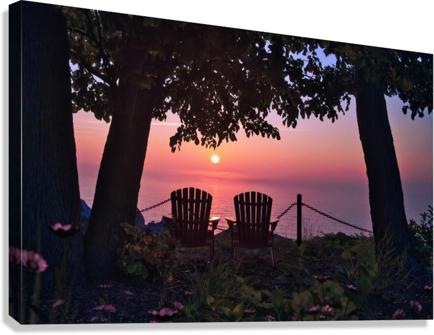 Reservation for Two Canvas Print