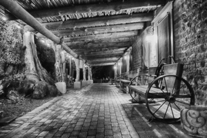 Western Porch BW by Eduardo Palazuelos