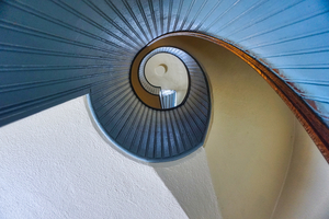 Inside A Lighthouse by Eduardo Palazuelos
