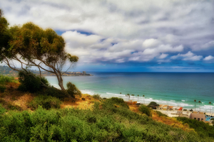 La Jolla Beach View by Eduardo Palazuelos