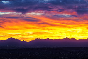  Tucson October Sunset  1 by Eduardo Palazuelos