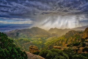 Windy Point October Rains by Eduardo Palazuelos
