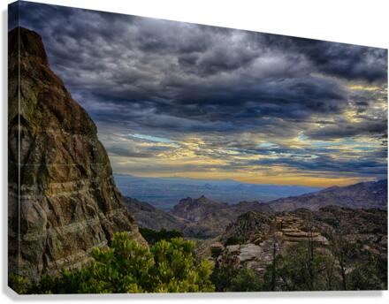 Windy Point View  3 Canvas Print