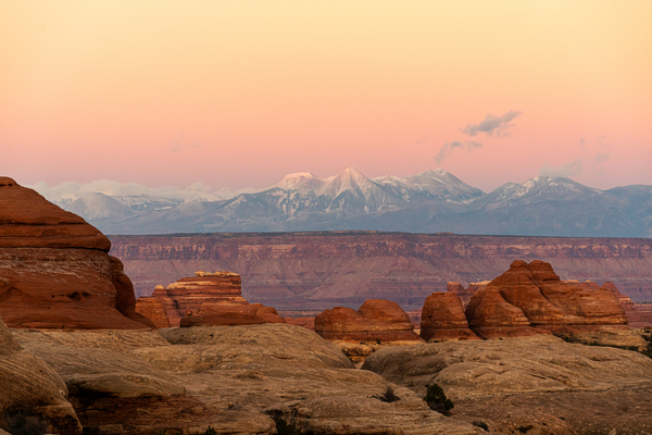  La Sals from Canyonlands by Tim Connelly