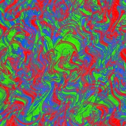 Trippy Wall Art- Liquid Techno Pattern