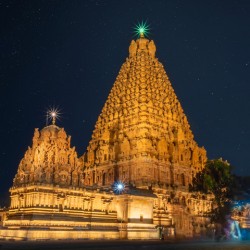 Thanjavur Brihadeeswarar Temple Night Capture  Temples of India