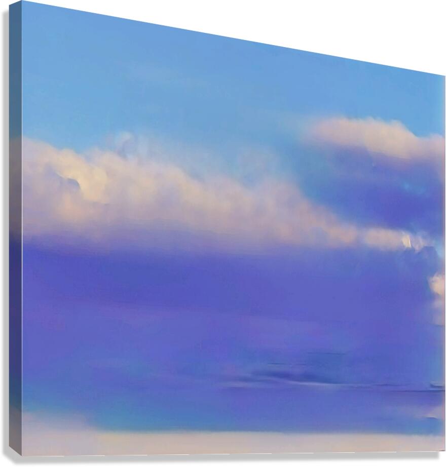 Its Raining Over There Canvas Print