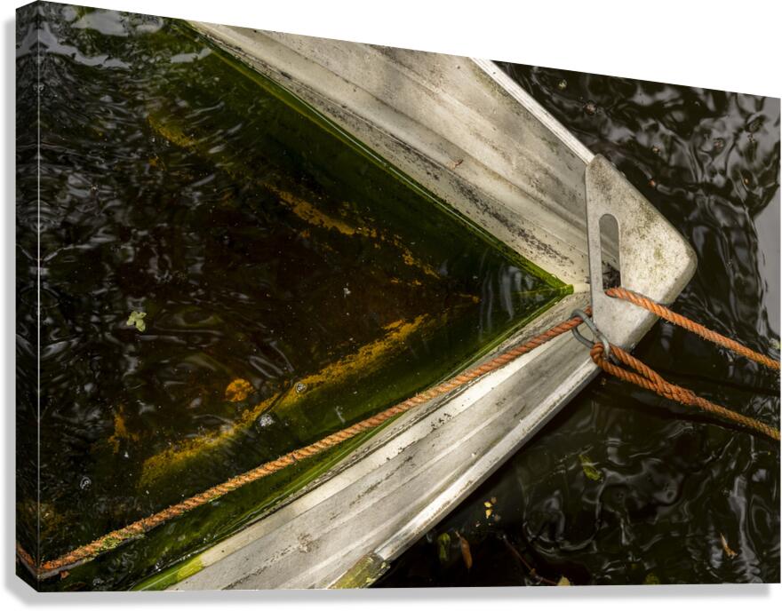 Ghost boat Canvas Print