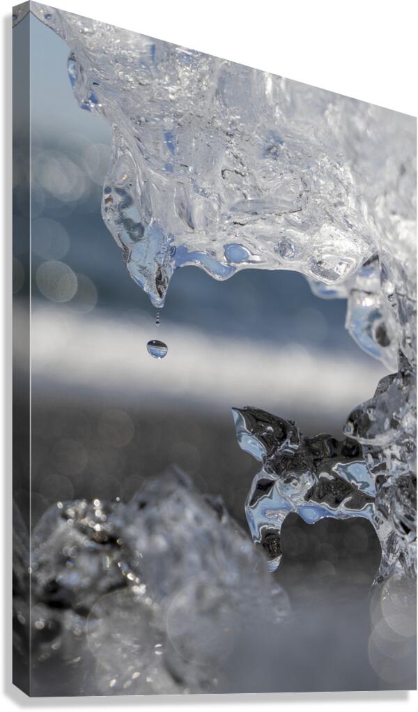 Diamond Beach Canvas Print