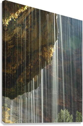 Weeping Rock Canvas Print