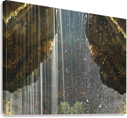 Weeping Rock Canvas Print