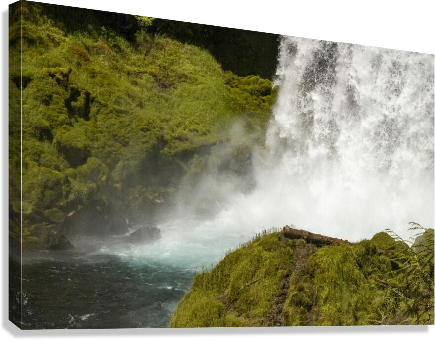 Fluvial Falls Canvas Print