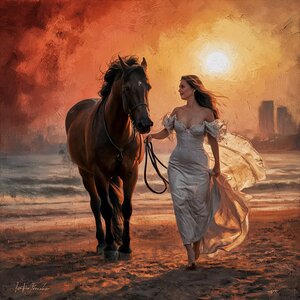 a masterful painting captures an intimate nostalg