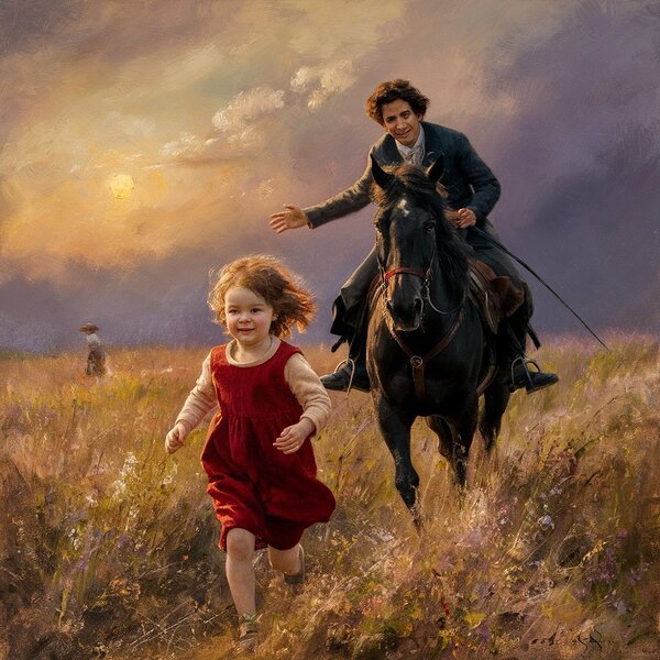 A masterful painting that captures a moment by btissam