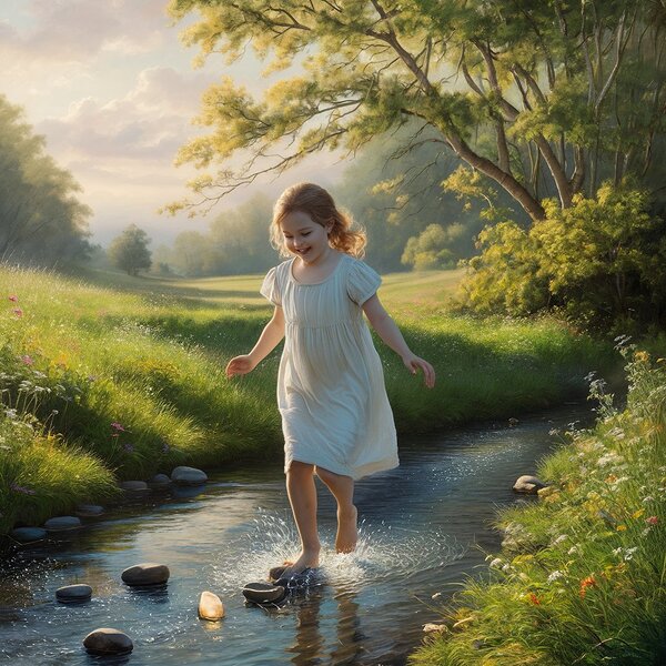 A masterful painting that captures a moment by btissam