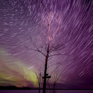 pinehouse lake aurora borealis 2
