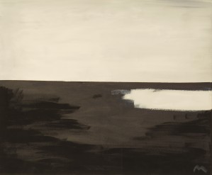 Black and-or white horizon.