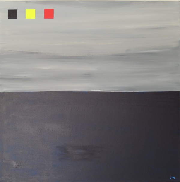 Horizon. Invitation to think.  Print