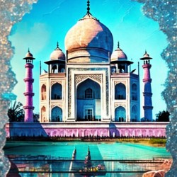 Indian Art Piece Symbol Of Love