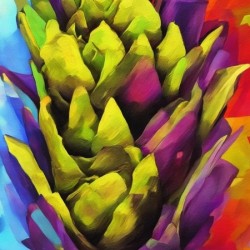  Artichoke Art canvas painting