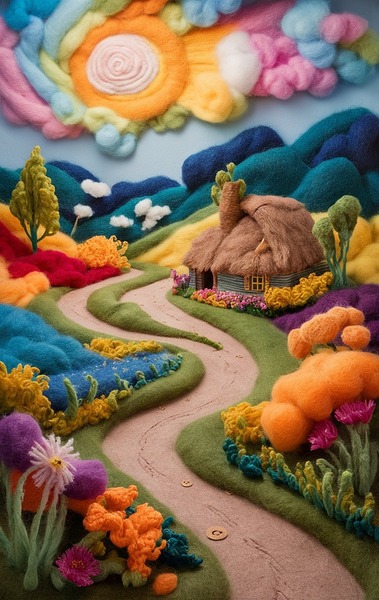 a captivating and whimsical conceptual art piece Print