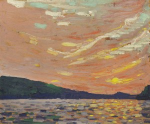 Landscape at Daybreak Print