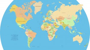 vector world map