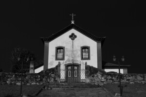 Rosary church before the storm