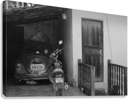 Garage Canvas Print