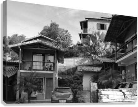 Houses Canvas Print