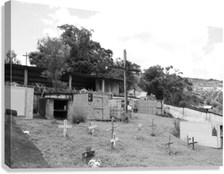 Cimitery Canvas Print