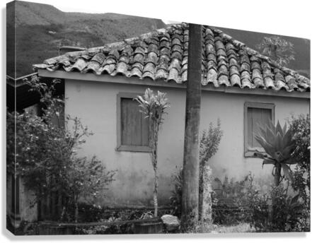 Clay house Canvas Print