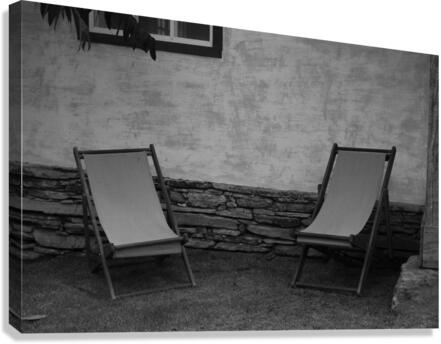 Chairs Canvas Print