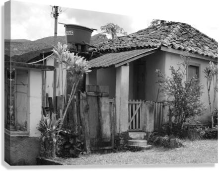 Clay house Canvas Print