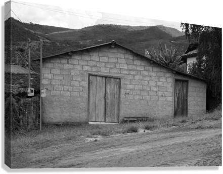 Clay house Canvas Print