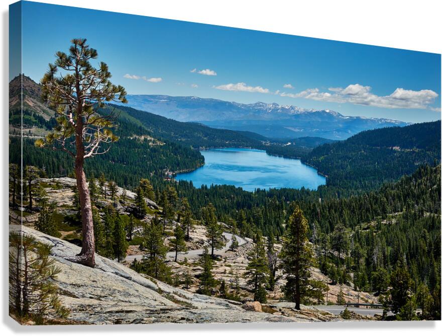 Donner Lake Canvas Print